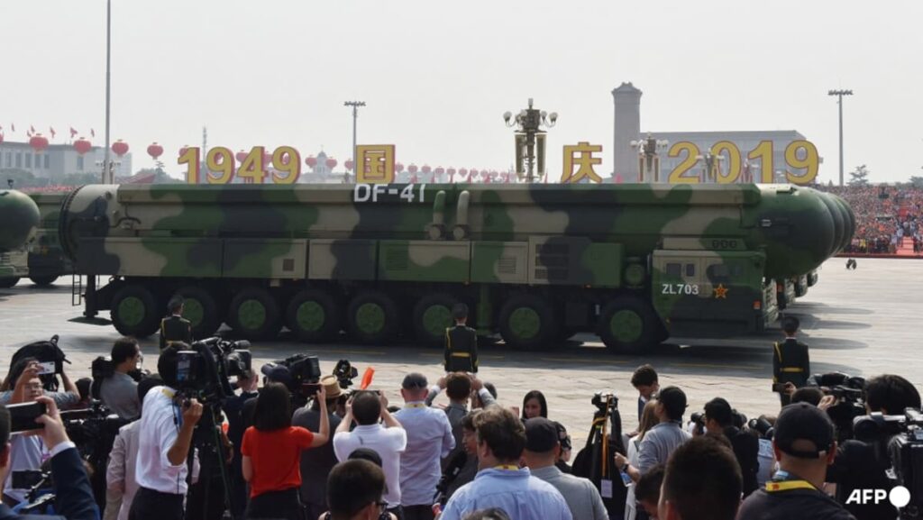 China wants to see US, Russian nuclear disarmament efforts before talks