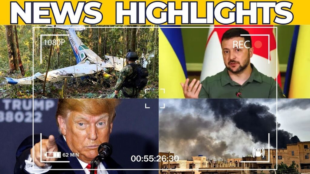 Headlines – Ukraine counteroffensive | Trump indictment | Sudan ceasefire | Colombia’s children