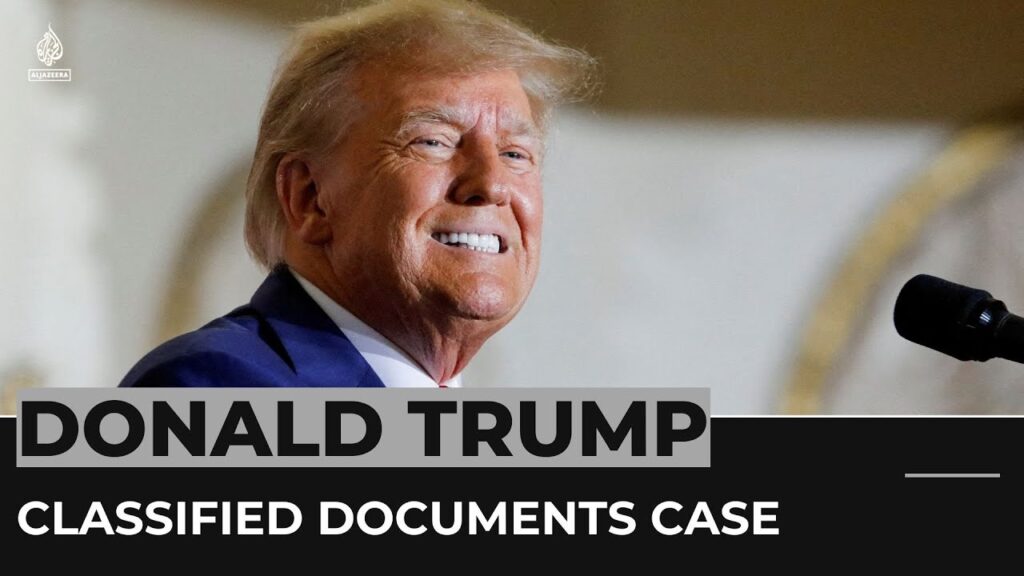 Trump says he faces indictment in classified document case