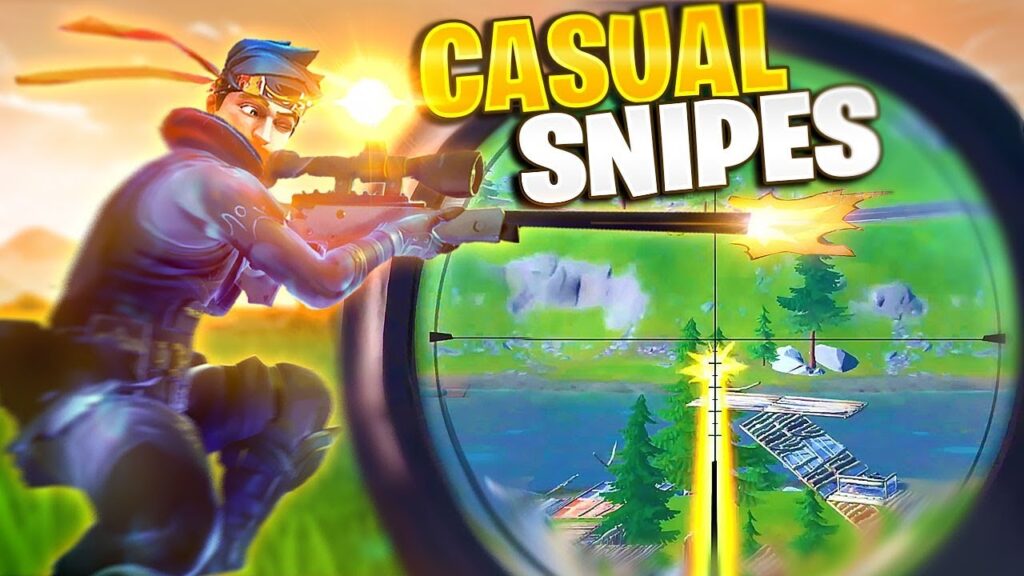 EASIEST 242 METER SNIPE W/ NATE HILL (Fortnite: Battle Royale)