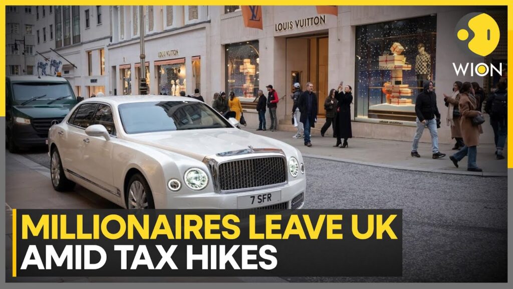 Millionaires Flee UK Amid Rising Tax Hikes | World News | WION