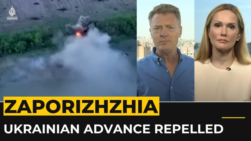 Zaporizhzhia fighting: Russia says Ukrainian advance repelled