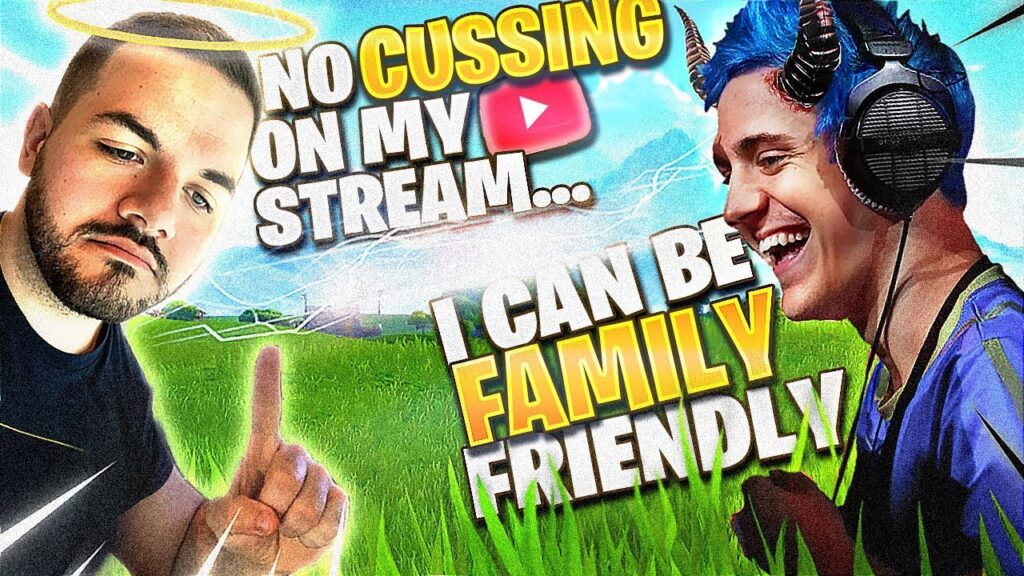 I RUIN COURAGE’S FAMILY FRIENDLY STREAM!? (Fortnite: Battle Royale)