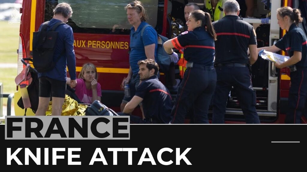 Children fight for their lives after French Alps knife attack