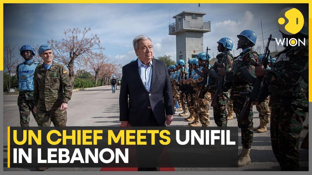 UN Chief Meets UNIFIL in Lebanon to Discuss Stability and Peacekeeping