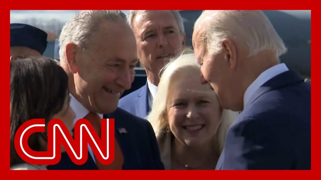 Schumer caught on hot mic giving Biden bad news