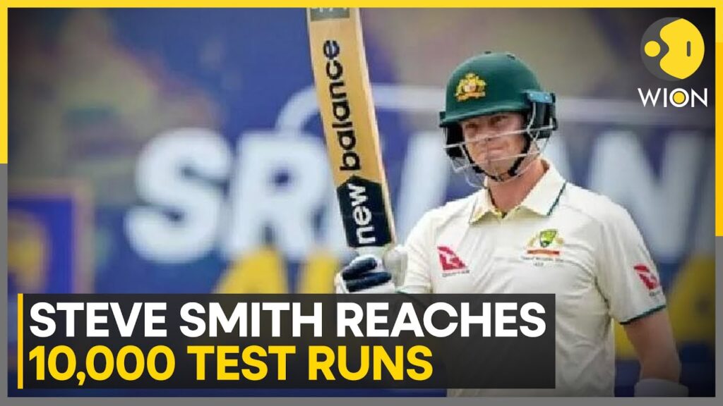 Australian Batter Steve Smith Reaches 10,000 Test Runs | World News | WION Sports