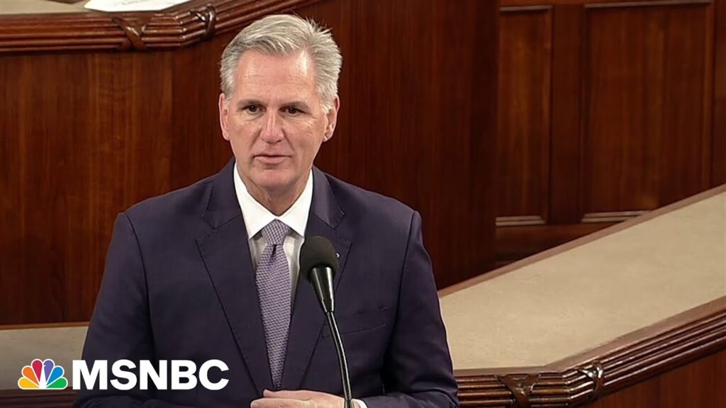 McCarthy nominates Jordan in third round of voting for House speaker