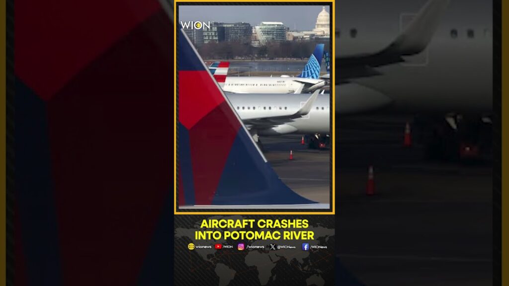 Aircraft Crashes Into Potomac River Near Reagan Airport, Rescue Ops Underway | WION Shorts