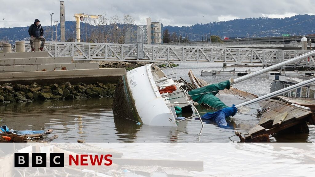 California hit by further storm, leaving at least two dead – BBC News