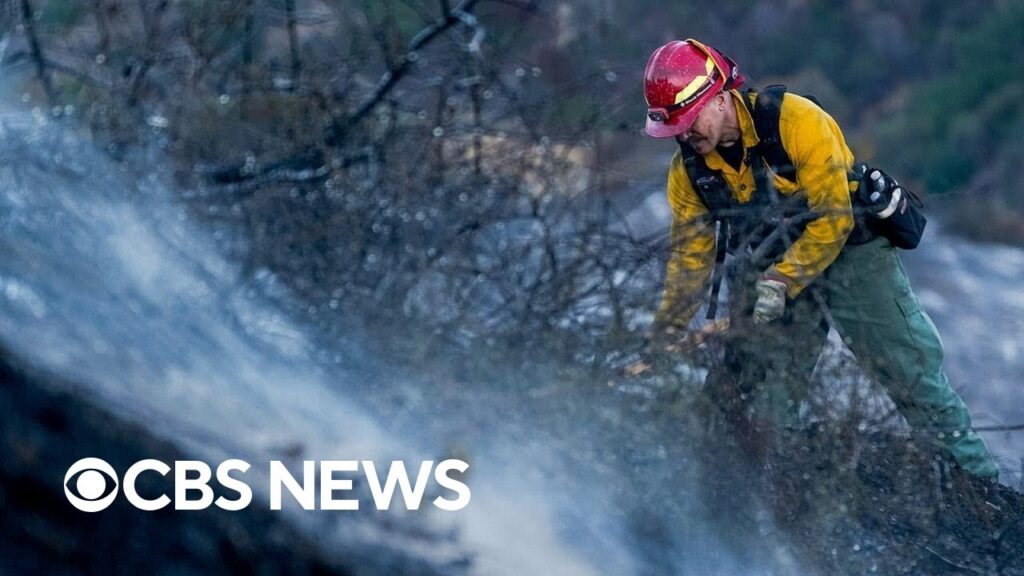 California officials give update on wildfires, looting as area braces for more high winds