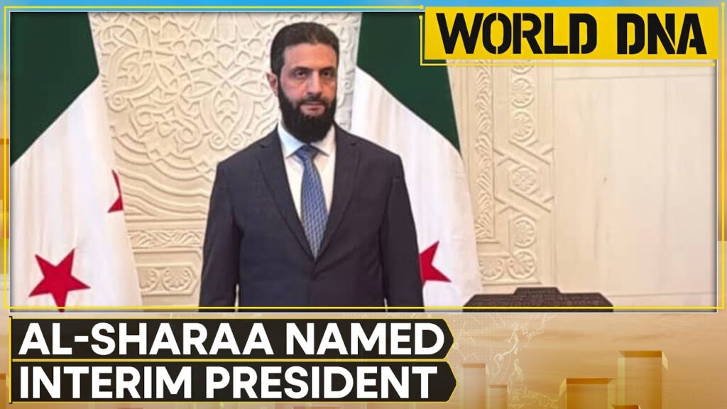 Syria: Ahmed Al-Sharaa Named as the President for Transitional Phase | World DNA | WION News