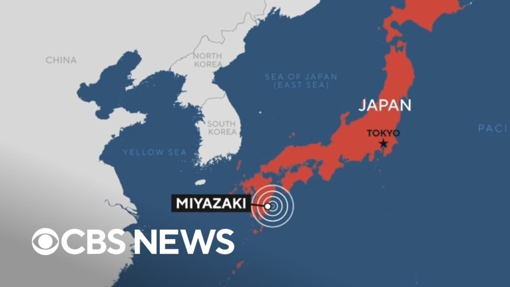 6.8 earthquake hits southwestern Japan, USGS says there’s no threat of tsunami