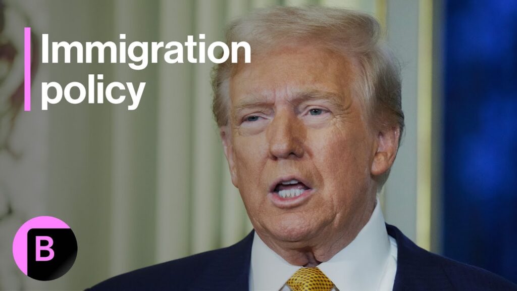 Trump Talks Immigration Policy, Aims to End Birthright Citizenship