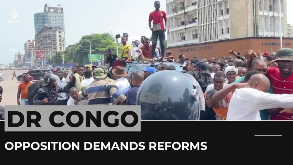 Opposition in DR Congo protests for electoral reforms