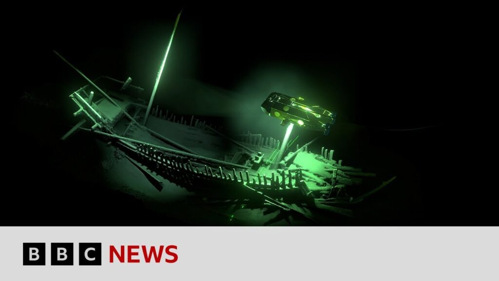 US drone: The hidden world beneath the Black Sea – BBC News