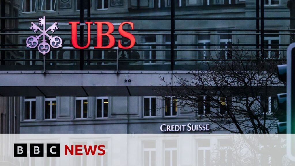 European bank shares drop after Credit Suisse takeover – BBC News