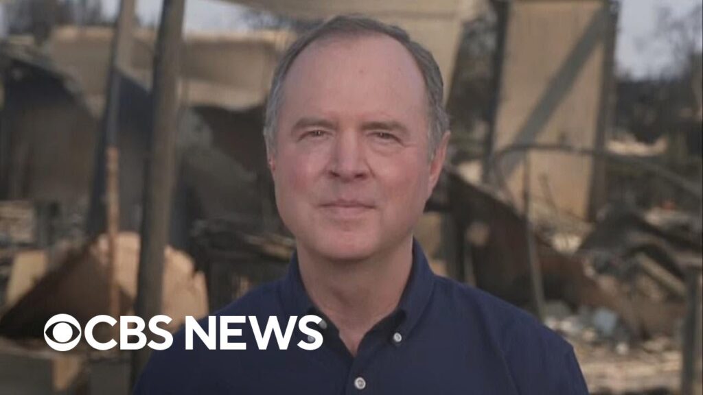 Sen. Adam Schiff discusses devastating Los Angeles wildfires