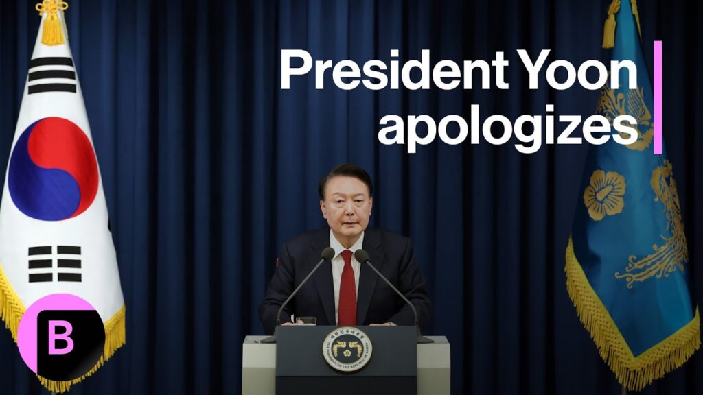 South Korea’s Yoon Apologizes for Martial Law