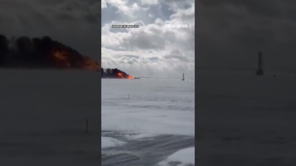 Harrowing video shows Delta plane erupting in fireball, flipping upside-down