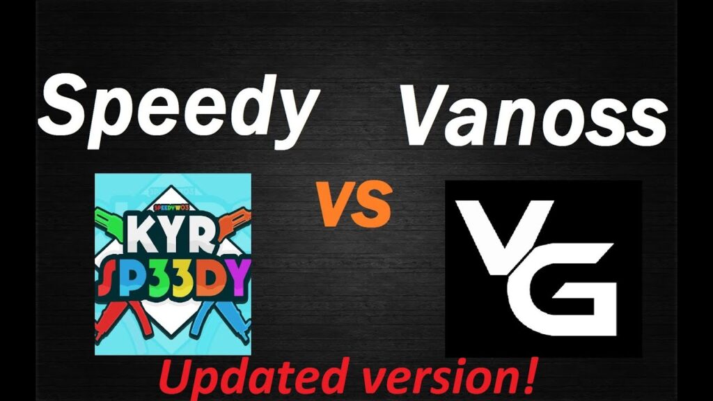 Vanoss vs Speedy! Who is better? Updated.