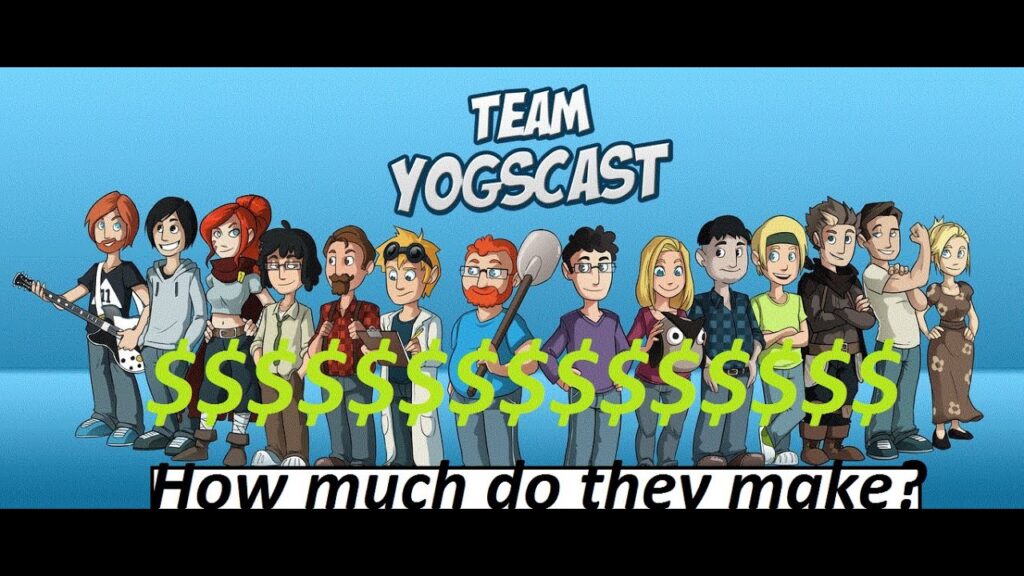 How Much Money Does Yogscast Make????? 2016