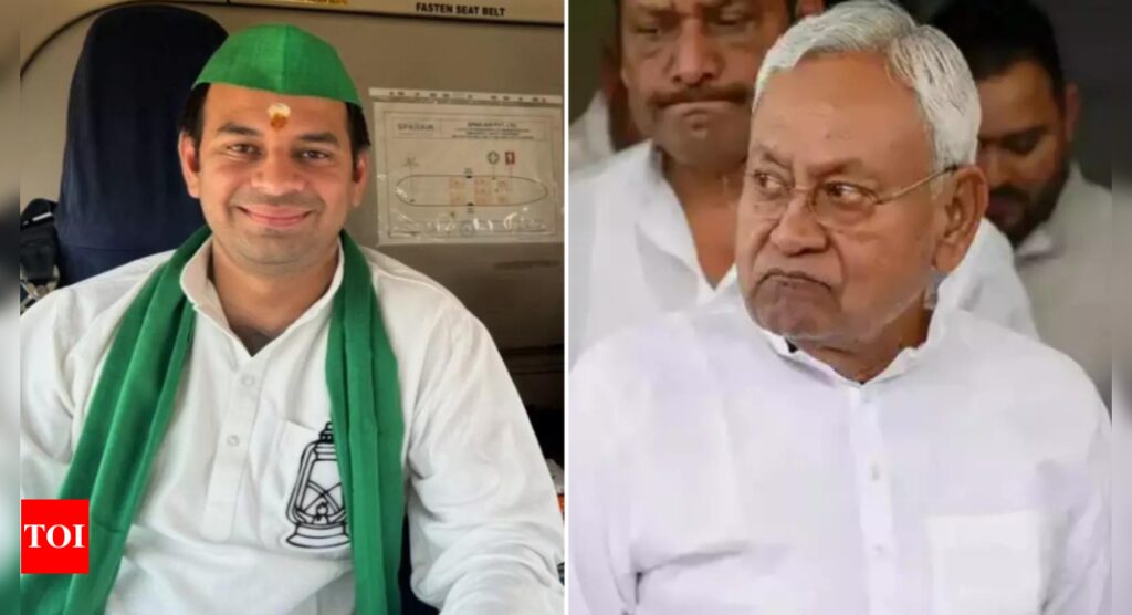 Tej Pratap’s ‘political’ offer for opponent Nitish Kumar’s son | India News