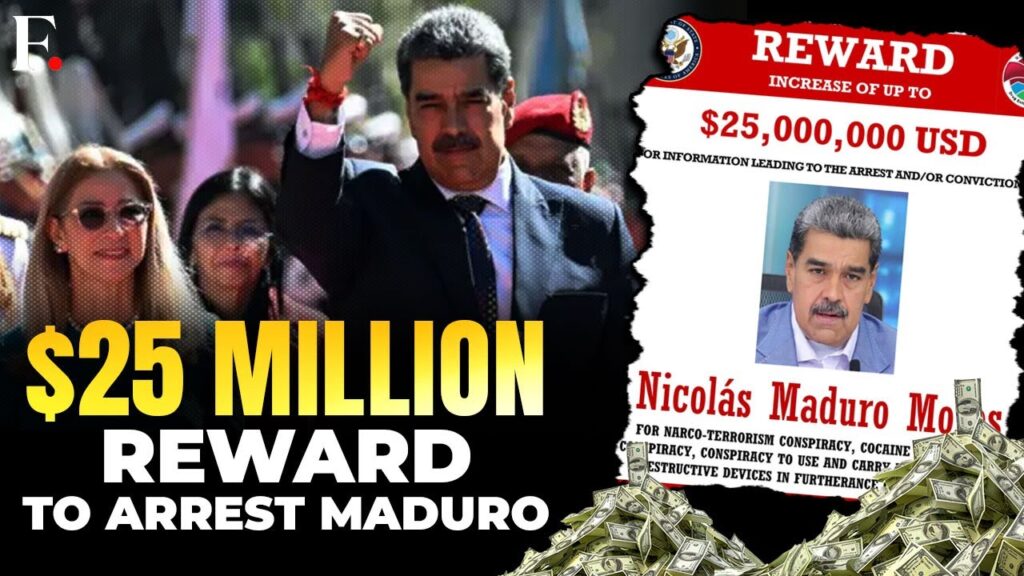 US Announces  Million Reward For Arrest of Venezuela’s Maduro, UK & Canada Slaps Sanctions