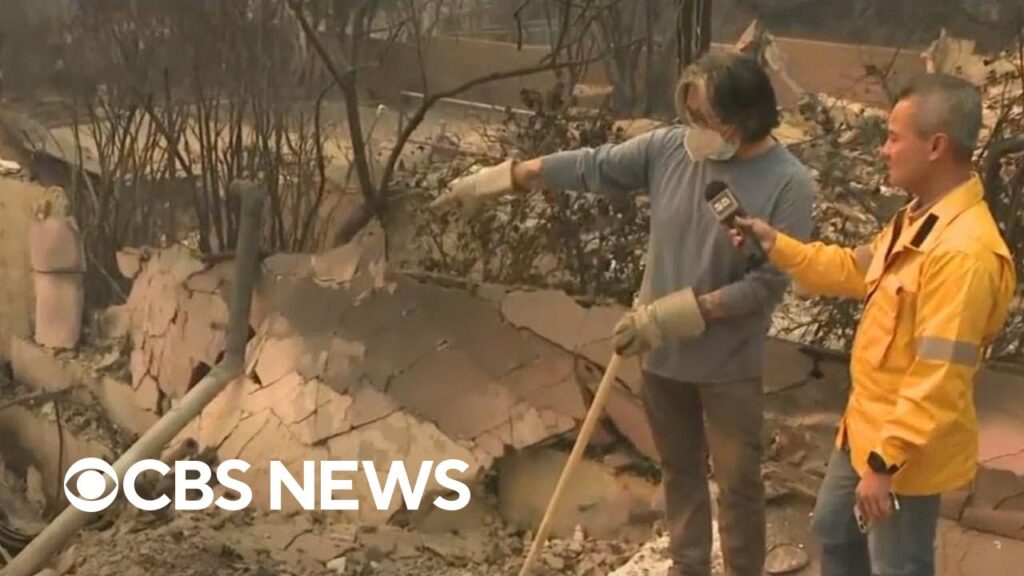 What California residents found after fires ravaged their homes in Los Angeles County