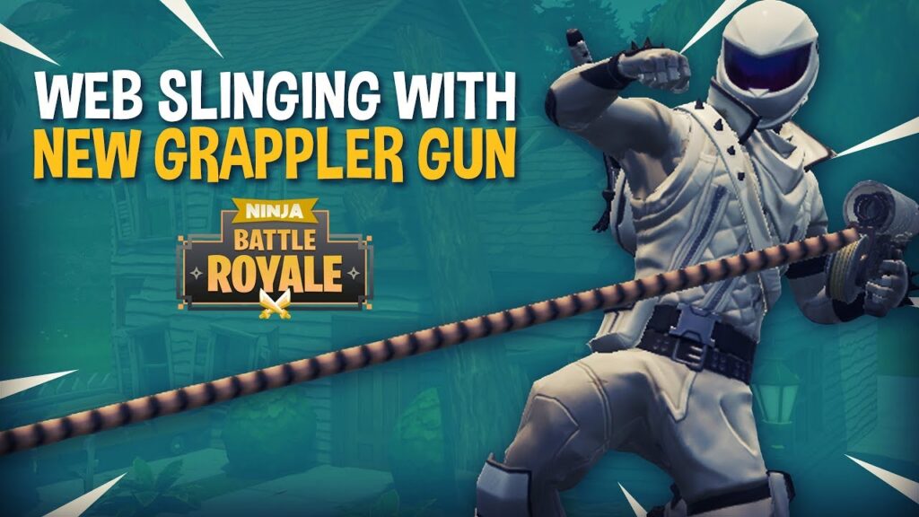 Web Slinging With New Grappler Gun!! – Fortnite Battle Royale Gameplay – Ninja & Nickmercs