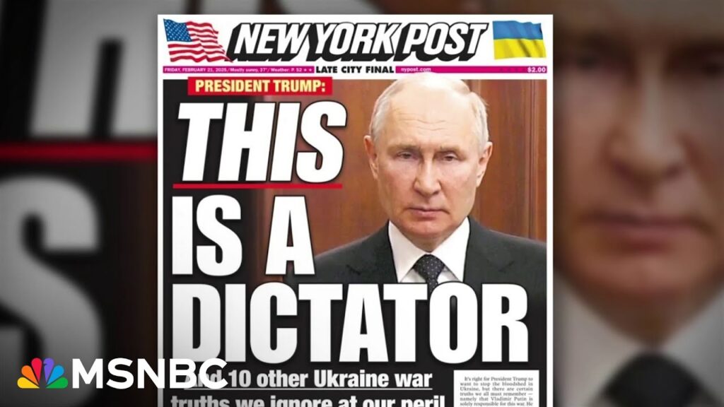 ‘This is a dictator’: New York Post cover shows cracks in right-wing over Trump’s comments