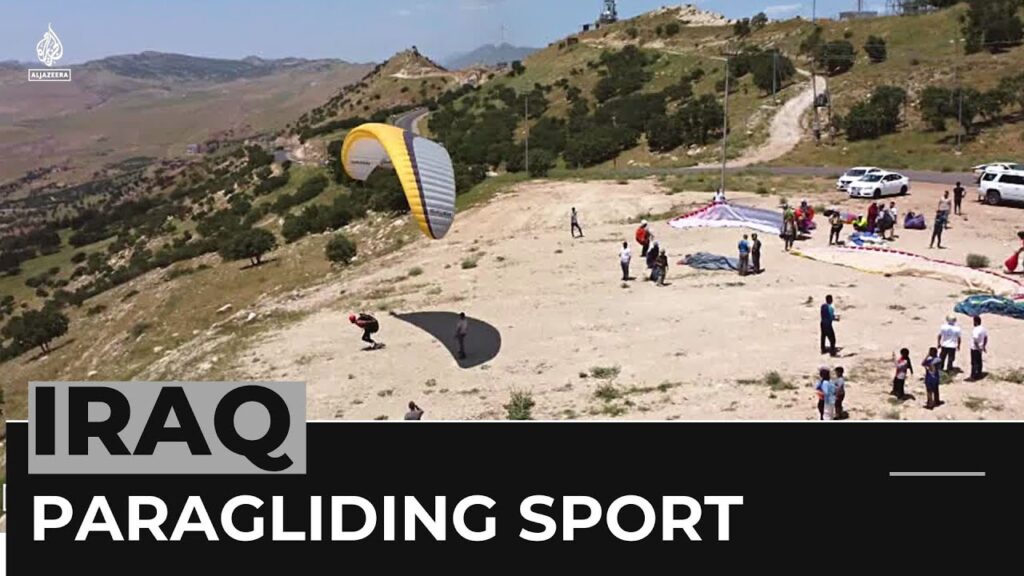 Paragliding in Iraq: Free flying sport gains popularity