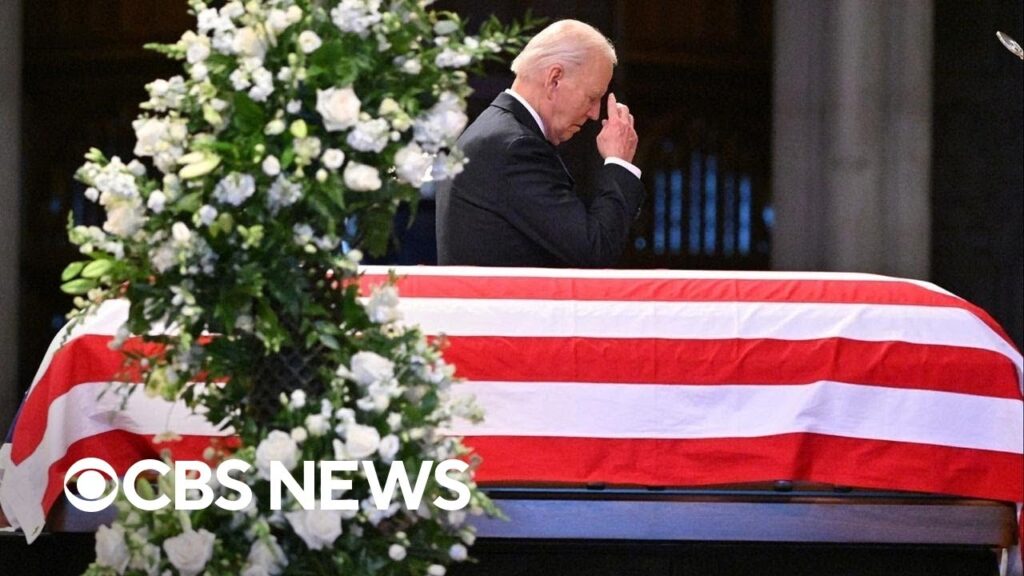 President Biden eulogizes former President Jimmy Carter