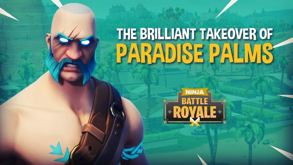 Ninja and Friends Takeover Paradise Palms!! – Fortnite Battle Royale Gameplay