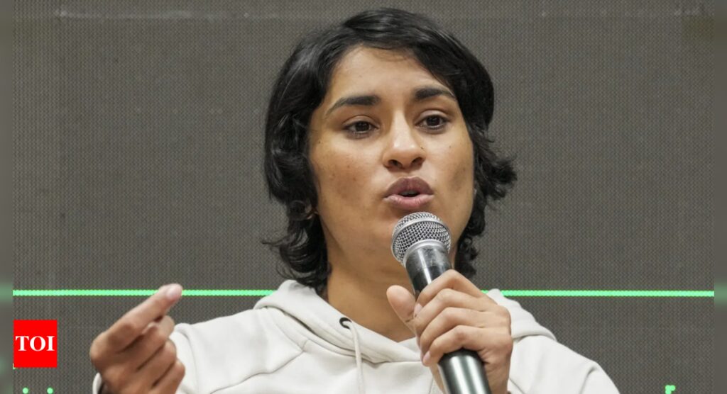 Vinesh Phogat lied just to enter politics, says BJP MP | India News