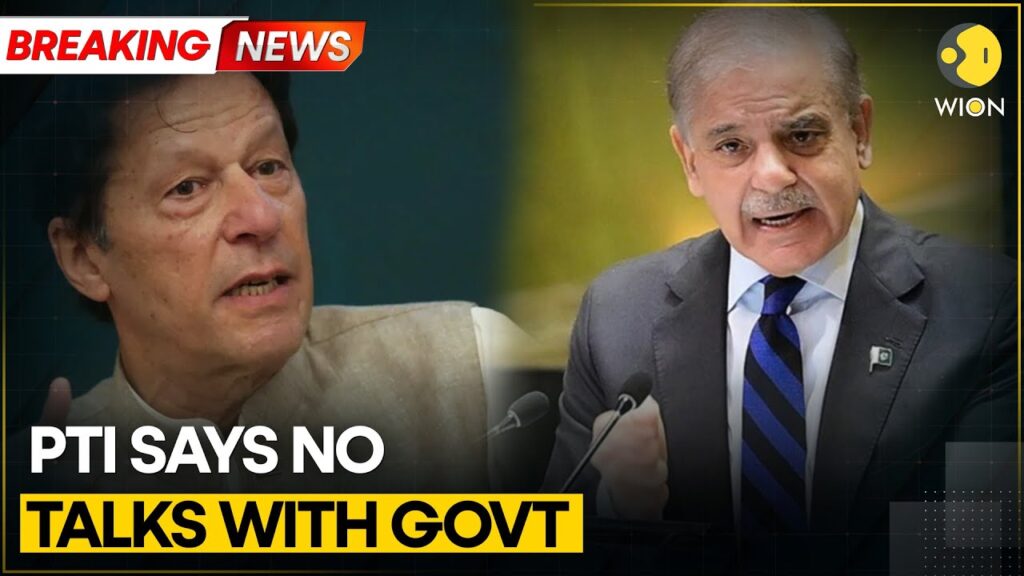 Imran Khan’s PTI Rejects Talks With Pakistan Government Again | BREAKING News | WION