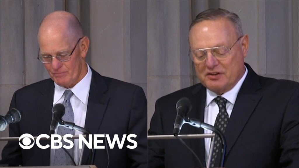 Sons of Gerald Ford and Walter Mondale eulogize Jimmy Carter