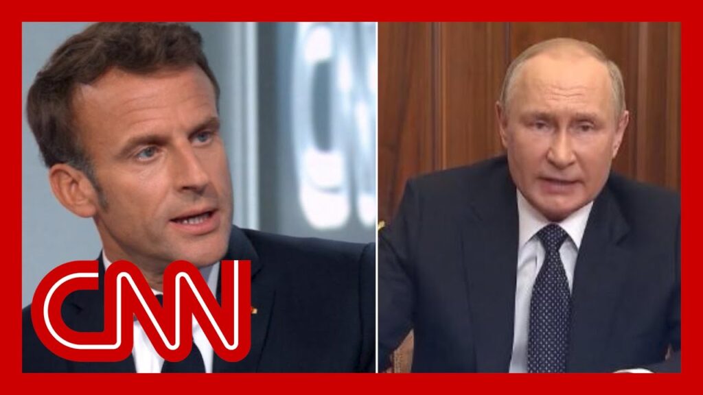 Macron: Russian resentment could be a reason Putin chose to invade Ukraine