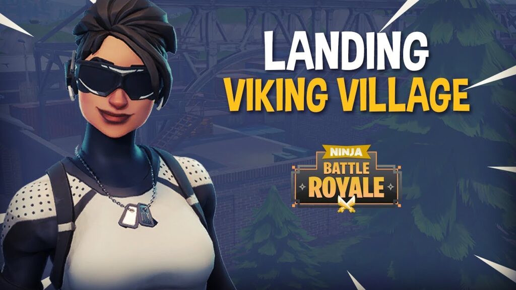 Landing Viking Village!! – Fortnite Battle Royale Gameplay – Ninja