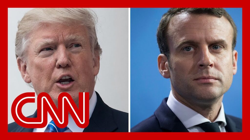 Hear Macron’s reaction to being linked to Trump’s Mar-a-Lago documents