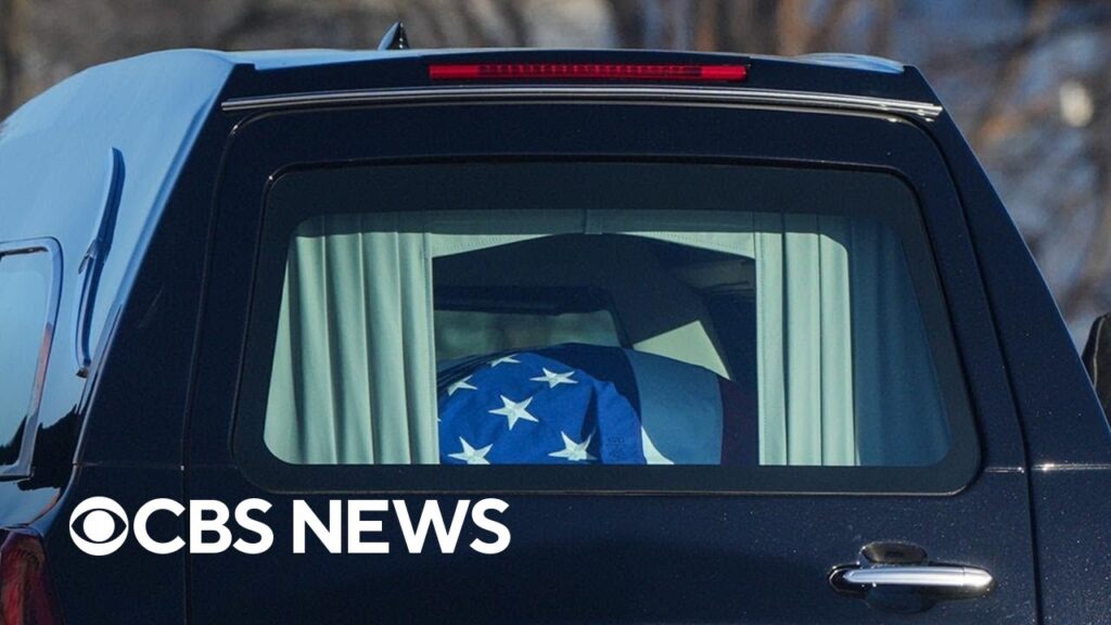 Jimmy Carter’s casket arrives at National Cathedral for funeral