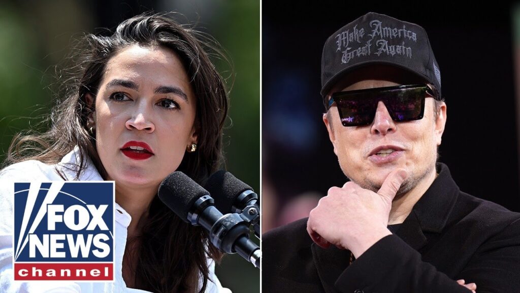 ‘SPARE ME’: AOC mocked for latest anti-Musk rant