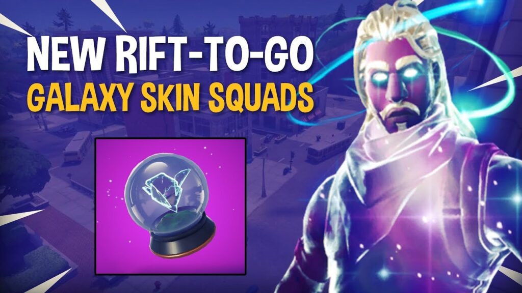 NEW Rift-To-Go | GALAXY SKIN SQUADS – Fortnite Battle Royale Gameplay – Ninja