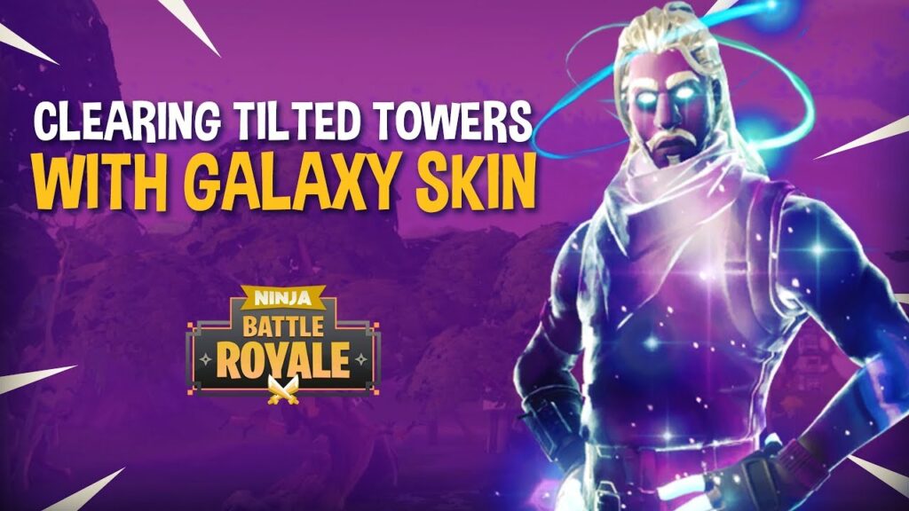 Clearing Tilted Towers Featuring GALAXY SKIN!! – Fortnite Battle Royale Gameplay – Ninja & Wildcat