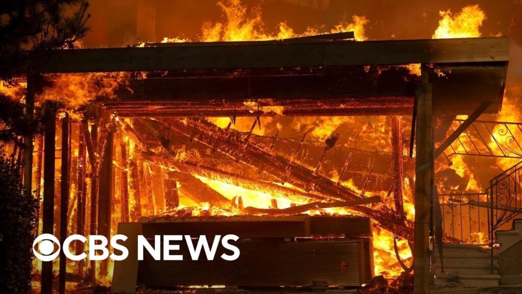 California wildfires’ destruction in Los Angeles area captured in videos