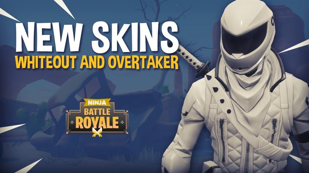 NEW Whiteout and Overtaker Skins!! – Fortnite Battle Royale Gameplay – Ninja