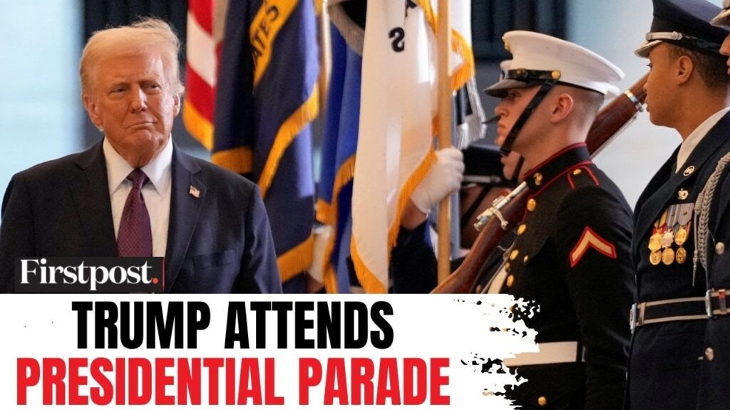 Trump Presidential Parade LIVE: US President Donald Trump Attends Traditional Parade | N18G