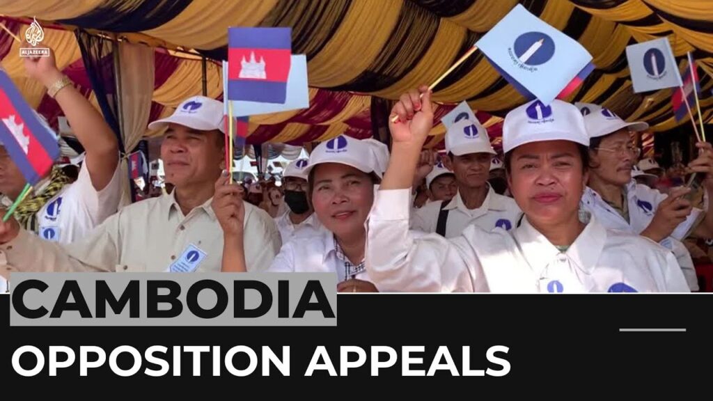 Cambodia’s main opposition party to appeal its disqualification ahead of elections