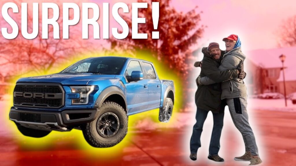 I BOUGHT MY DAD HIS DREAM TRUCK FOR CHRISTMAS! **emotional**