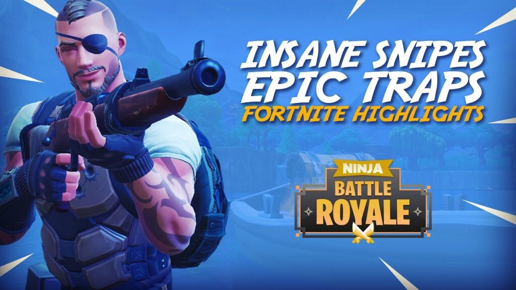 Insane Snipes Epic Traps!! – Fortnite Battle Royale Highlights – Ninja